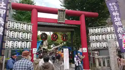 市守大鳥神社の鳥居