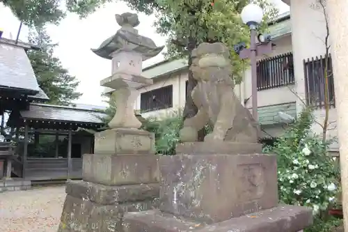 寒川神社の狛犬