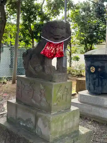 久が原東部八幡神社の狛犬