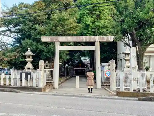 大山神明社の鳥居