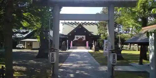 上川神社頓宮の鳥居