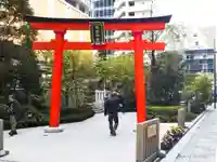 福徳神社(芽吹稲荷)の鳥居