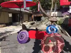 別小江神社の庭園