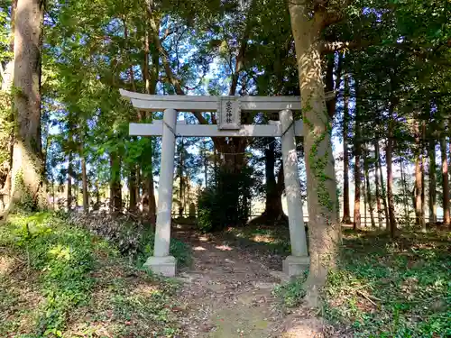 薩都神社の鳥居