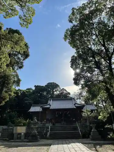 天疫神社の本殿