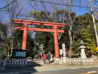 世田谷八幡宮の鳥居