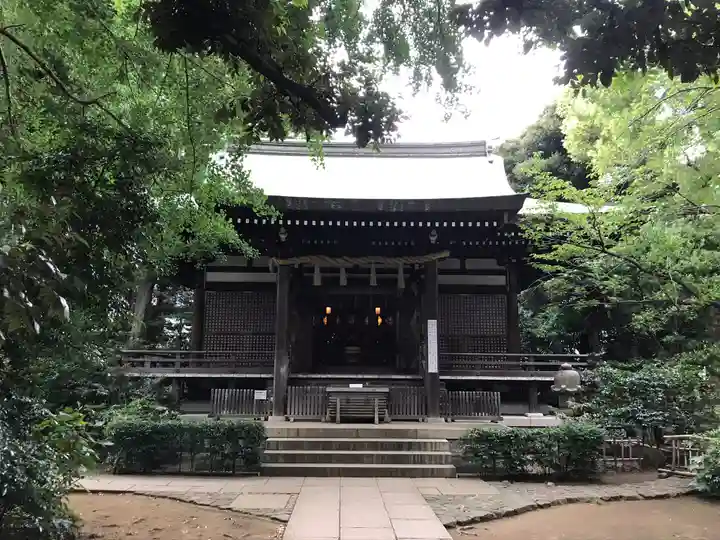 奥澤神社の本殿・本堂