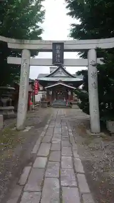 函館厳島神社の鳥居