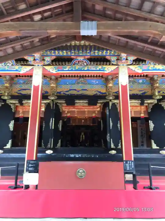 久能山東照宮の本殿・本堂