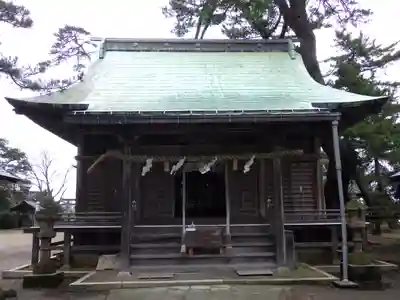 賀露神社の本殿・本堂