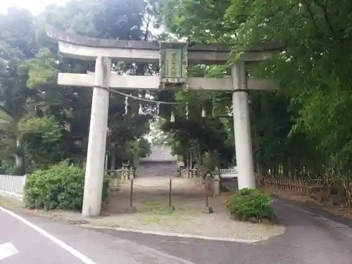 豊満神社の鳥居