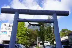 阿邪訶根神社の鳥居