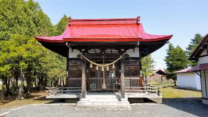 上芦別神社の本殿・本堂