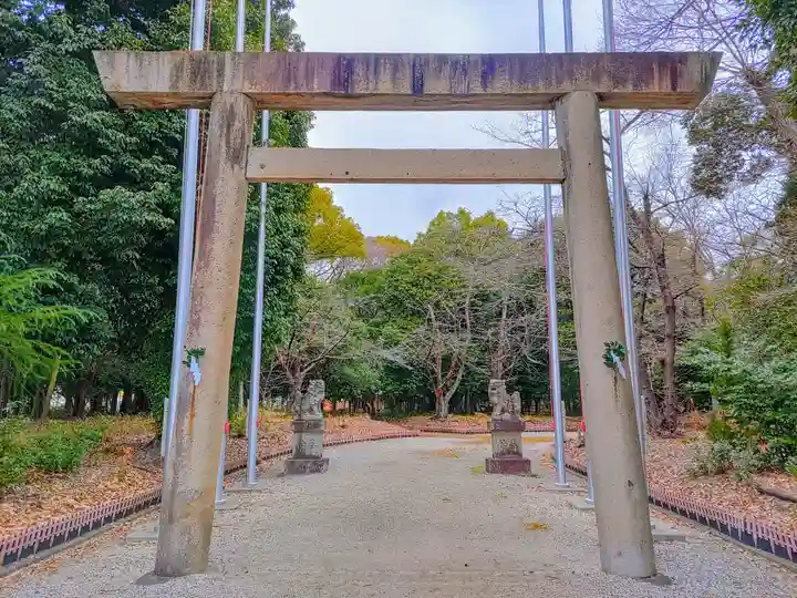 八幡社(柏井町)の鳥居