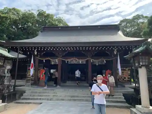 松陰神社の本殿・本堂