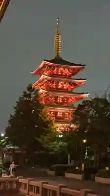 浅草寺の塔