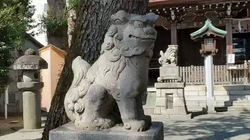 松原神社の狛犬