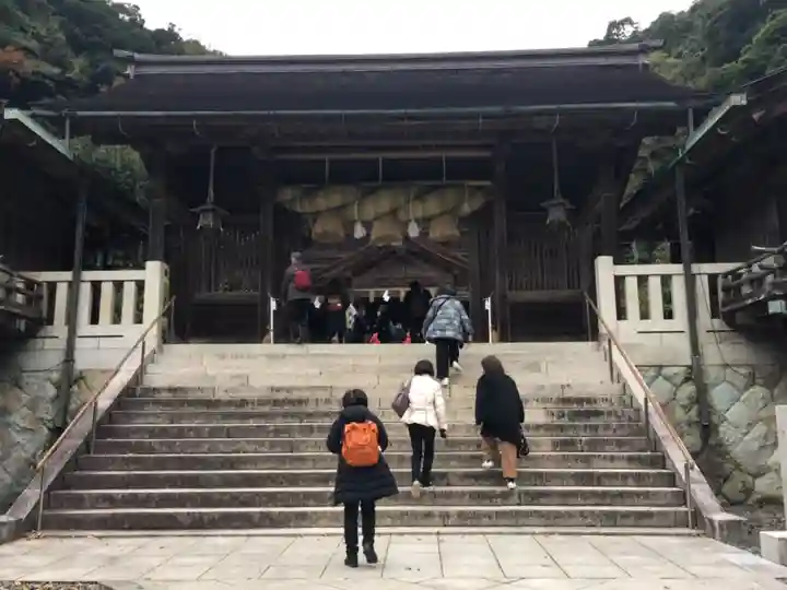 美保神社の山門・神門