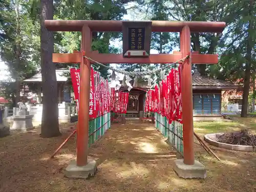 冨士淺間神社（富士吉田市向原）の鳥居