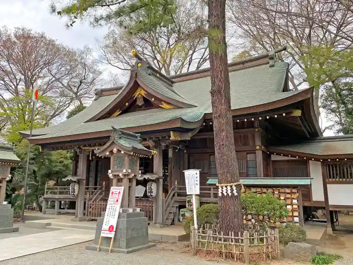 前鳥神社の本殿・本堂