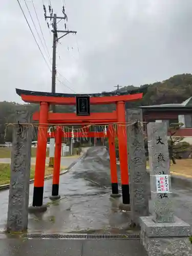 大嶽神社（志賀海神社摂社）の鳥居