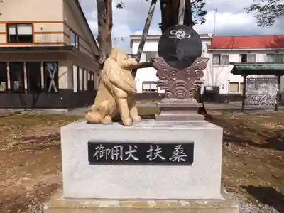 空知神社の狛犬