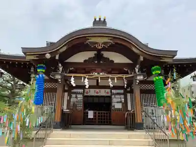 打出天神社の本殿・本堂