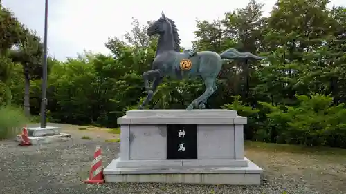 中富良野神社の狛犬