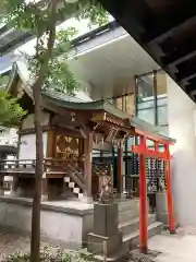 築土神社の本殿