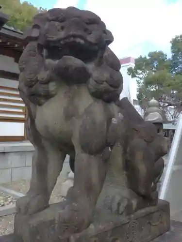田中神社の狛犬