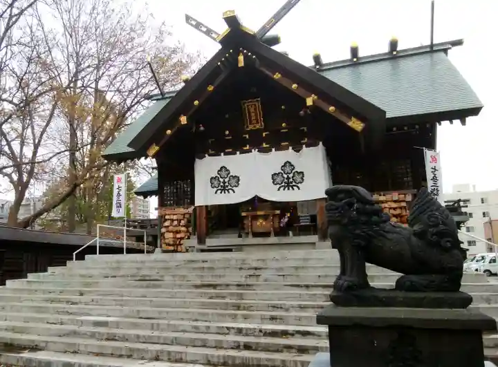 札幌諏訪神社の本殿・本堂