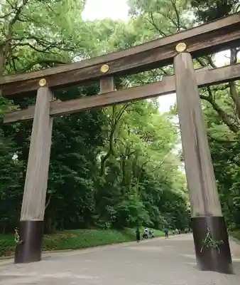 明治神宮の鳥居