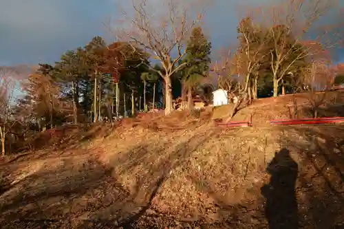 阿久津「田村神社」（郡山市阿久津町）旧社名：伊豆箱根三嶋三社の景色