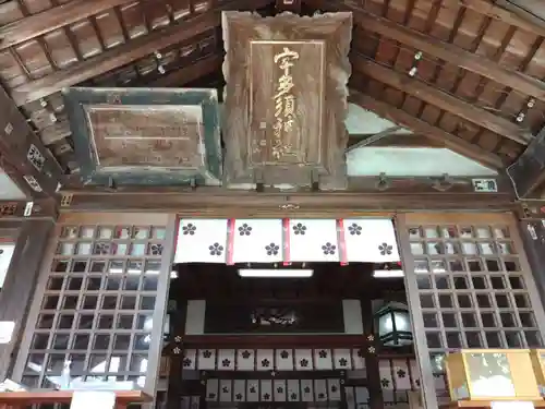 宇多須神社の本殿・本堂