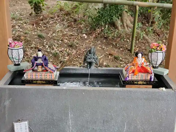 下野 星宮神社の手水舎