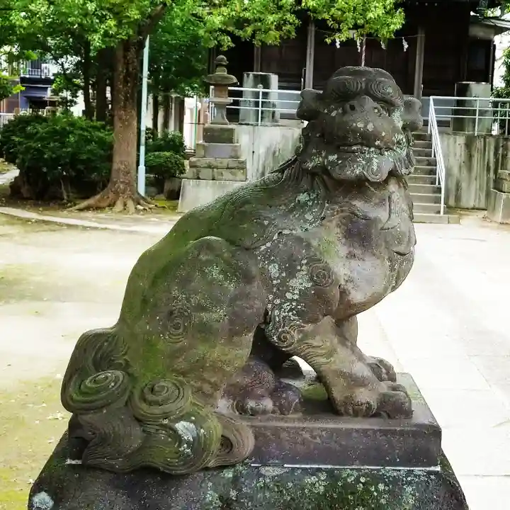 白髭神社の狛犬