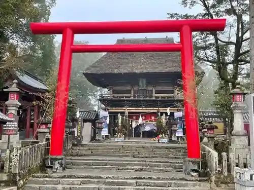 青井阿蘇神社の鳥居