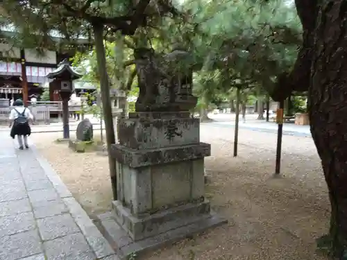御霊神社（上御霊神社）の狛犬