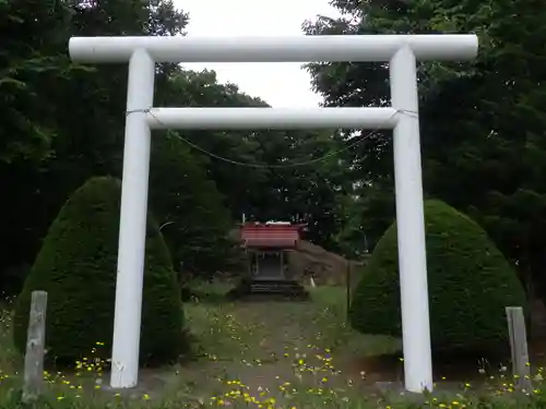 信部内神社の鳥居