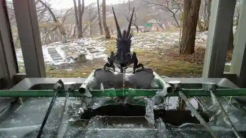 室蘭八幡宮の手水