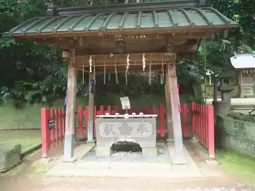 諏訪神社の手水舎