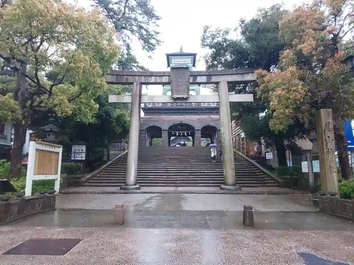 尾山神社の鳥居