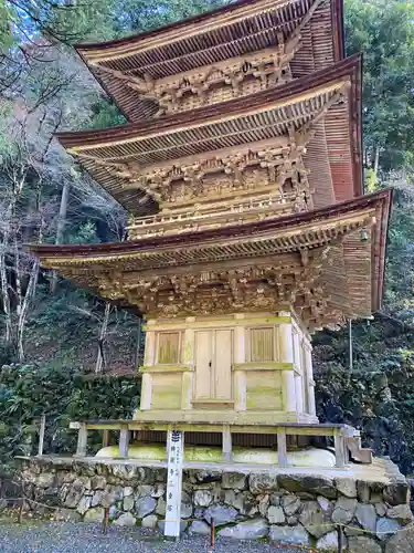 横蔵寺の塔