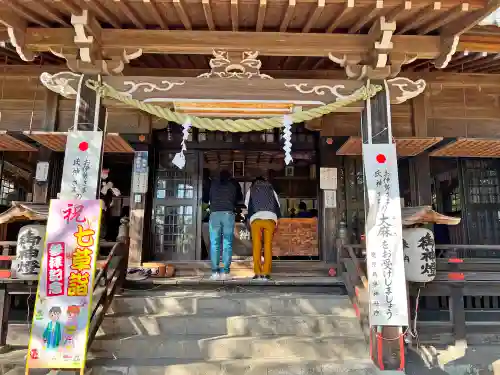 谷山神社の本殿