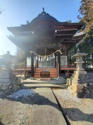 中蒔田椋神社の本殿