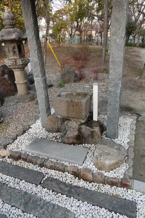 和氣神社の手水舎