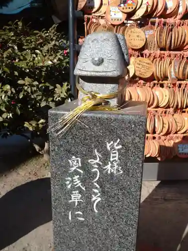 今戸神社の狛犬