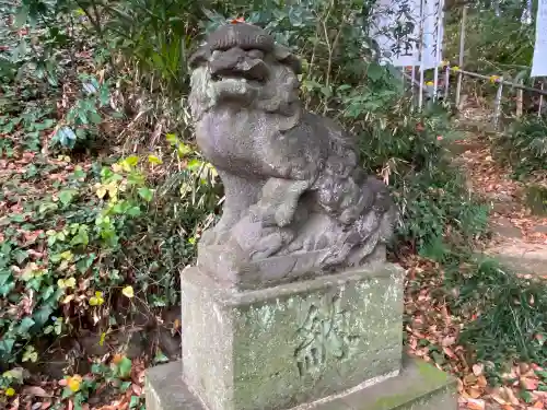 大麻止乃豆乃天神社の狛犬