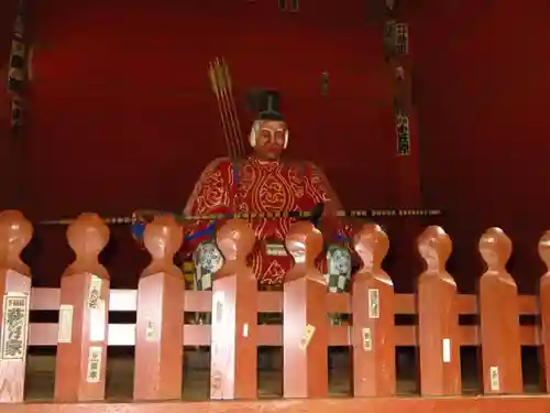 北口本宮冨士浅間神社の像