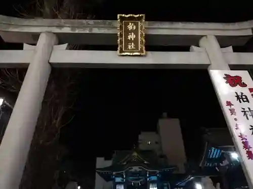 柏神社の鳥居